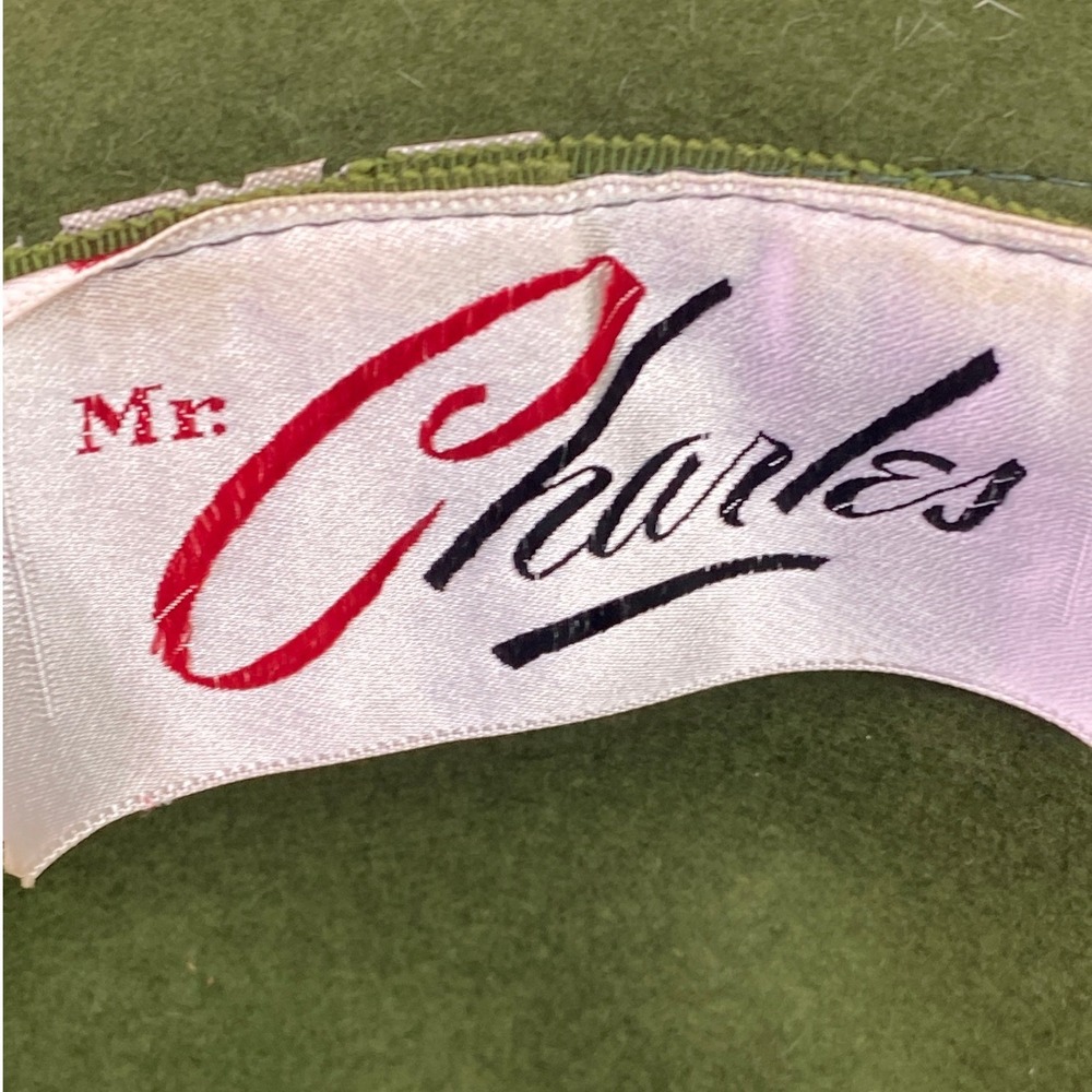 Vintage Glenover Fawn Tra Felt Hat Womens Small Bowler Wool Mod Fashion Church - Picture 7 of 10